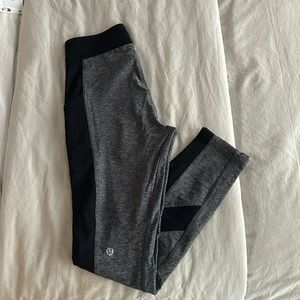 Lululemon Black/Grey Leggings